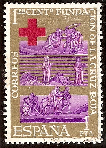 Centenario de la Cruz Roja Internacional - Buen samaritano