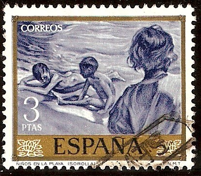 Niños en la playa - Soroya