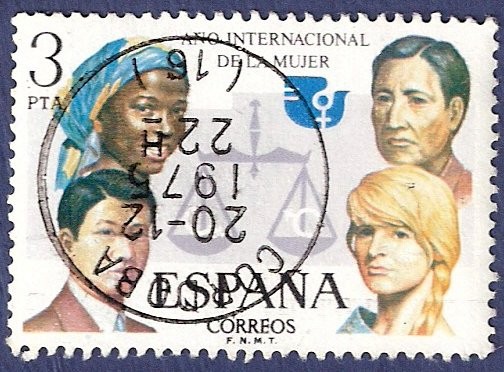 Edifil 2264 Año internacional de la mujer 3