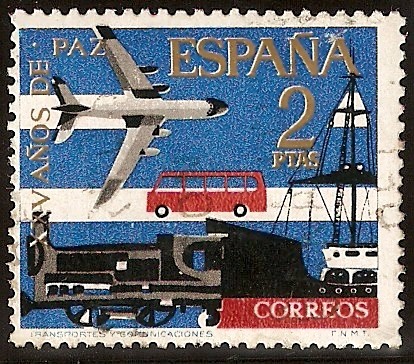 XXV aniversario de Paz Española - Transporte