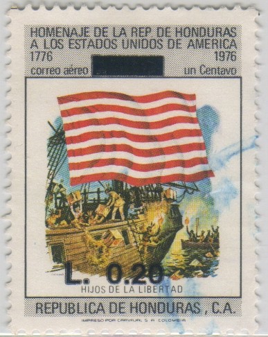 Homenaje a Estados Unidos de América