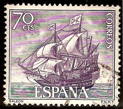 Homenaje a la Marina Española - Galeón