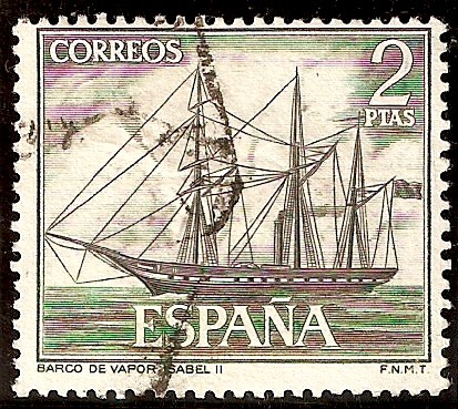 Homenaje a la Marina Española  - Isabel II