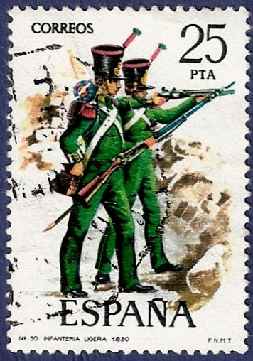 Edifil 2354 Infantería ligera 25