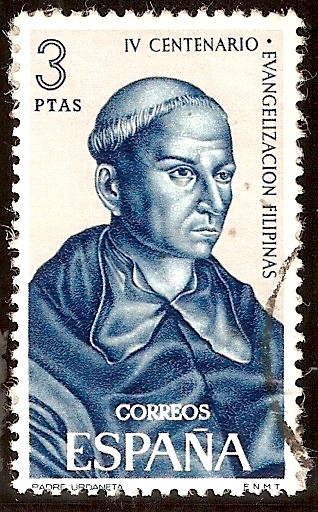 IV centenario de la Evangelización - Padre Andrés de Urdaneta