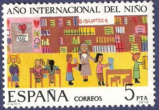 Edifil 2519 Año internacional del niño 5