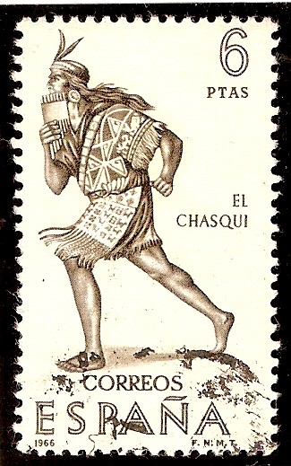 Forjadores de América - Correo inca