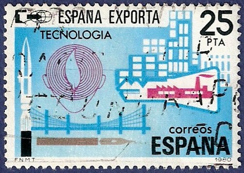 Edifil 2567 España exporta tecnología 25