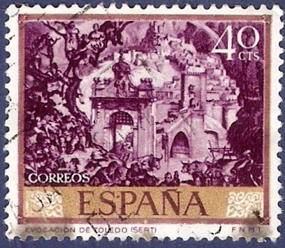 Edifil 1711 Evocación de Toledo 0,40