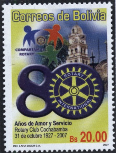 80 Años Rotary club Cochabamba