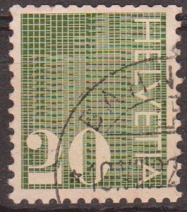 Suiza 1970 Scott 521 Sello Serie Basica Numeros M933 Switzerland Suisse 