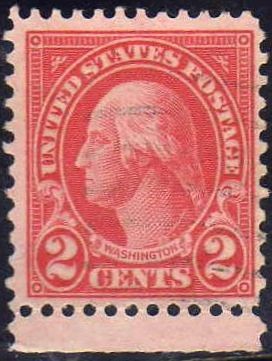 USA 1922-5 Scott 554 Sello Presidente George Washington (22/1/1732-14/12/1799) Estados Unidos Etats 