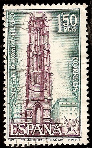 Año Santo Jacobeo - Iglesia Saint Jacques de París