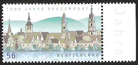 CIUDADES ALEMANAS - 1000 JAHRE DEGGENDORF