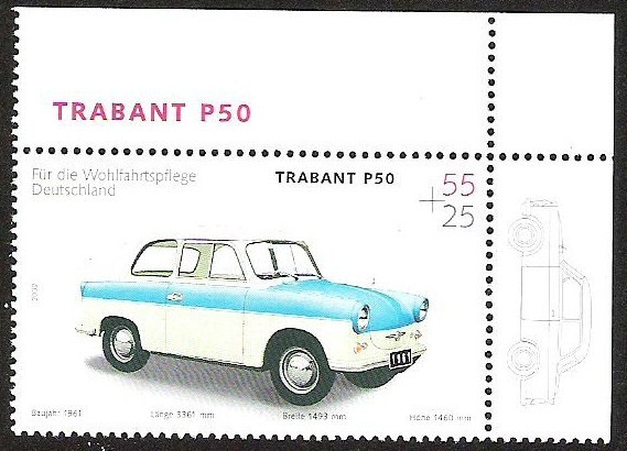 AUTOMOVILES ANTIGUOS - TRABANT P50