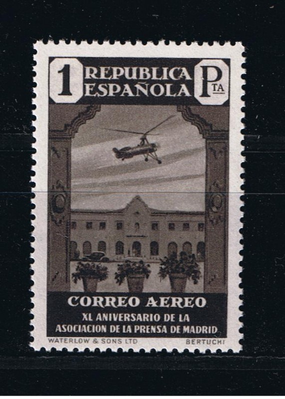 Edifil  722  XL  Aniver. Asociación de la Prensa.  