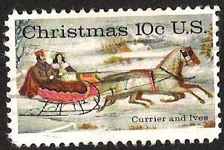 CHRISTMAS - CURRIER AND IVES