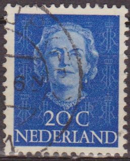 Holanda 1949 Scott 311 Sello Reina Juliana 20c usado Netherland 