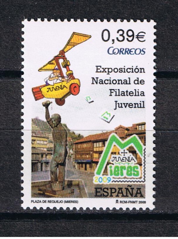 Edifil  4523  Exposaición Nacional de Filatelia Juvenil  JUVENIA 2009.  