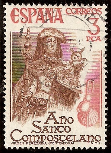 Año Santo Compostelano -Virgen Peregrina, Pontevedra