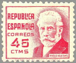 ESPAÑA 1938 767 Sello Nuevo Cruz Roja Española 45c+5p