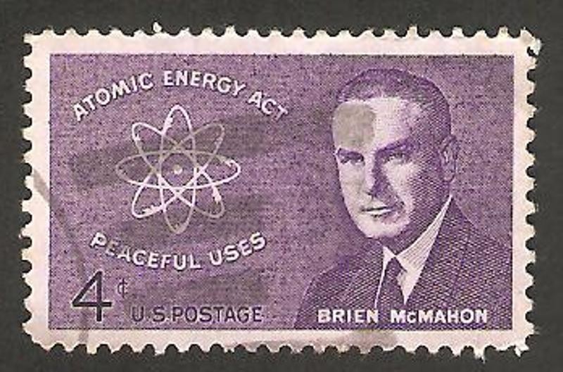 brien mcmahon, senador y padre de la comisión de la energía atomica