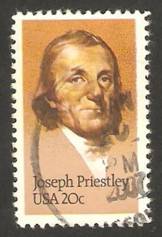 joseph priestley, químico y teólogo