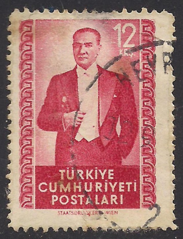 Mustafa Kemal Pasha- 1º Presidente de Turquia.