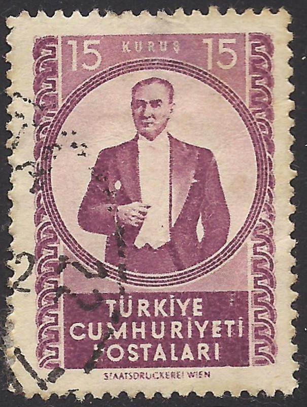 Mustafa Kemal Pasha- 1º Presidente de Turquia.