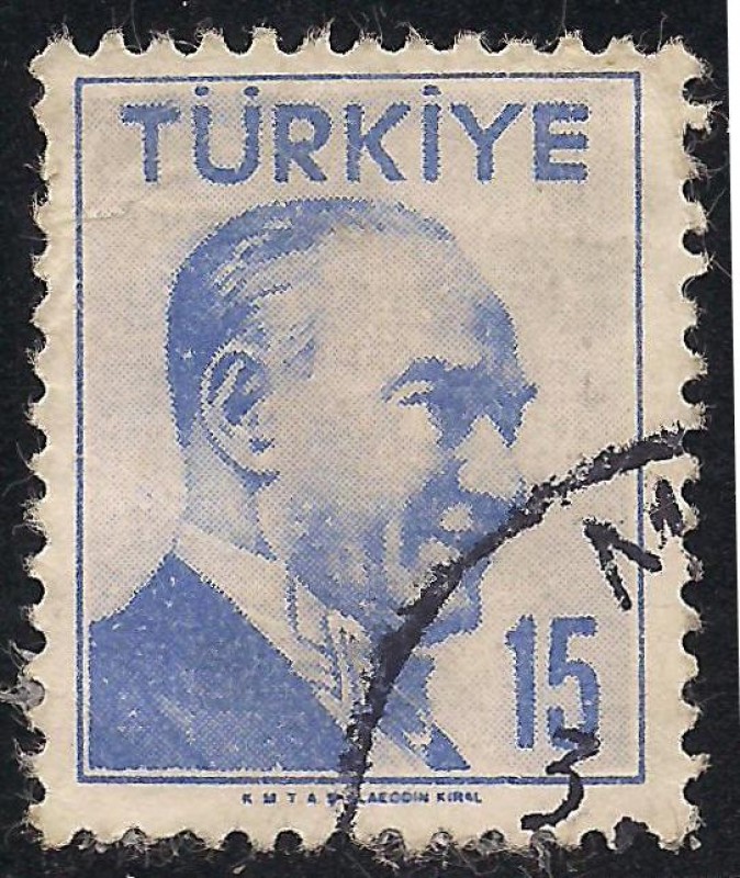 Mustafa Kemal Pasha- 1º Presidente de Turquia.