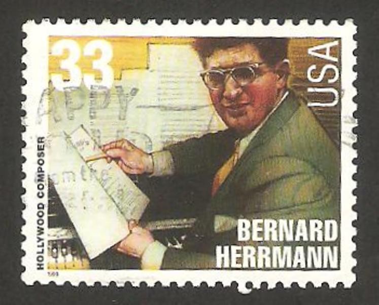 bernard herrmann, compositor musical