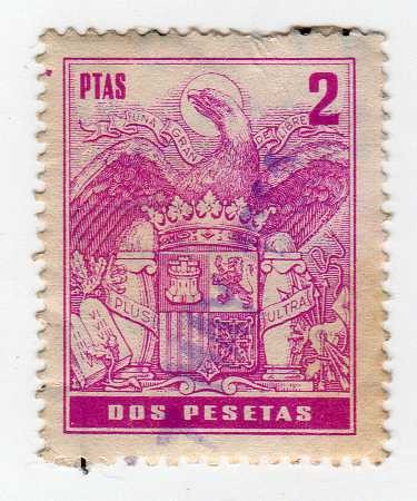 dos pesetas