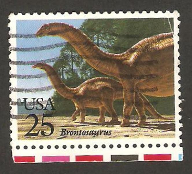 fauna prehistorica, brontosaurus