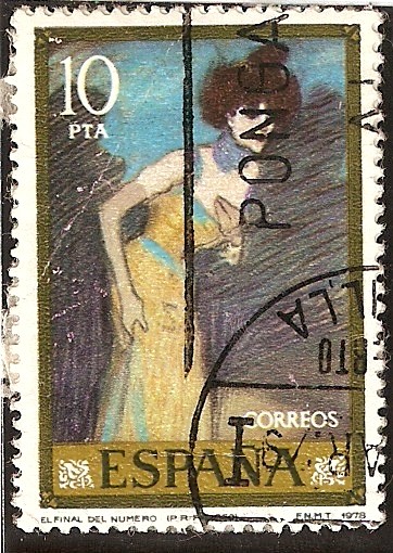 El final del número - Picasso