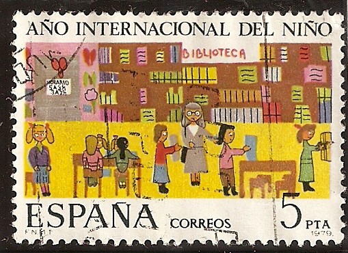 Año Internacional del Niño - La biblioteca