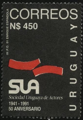 50 años de SUA. Sociedad Uruguaya de Actores. 