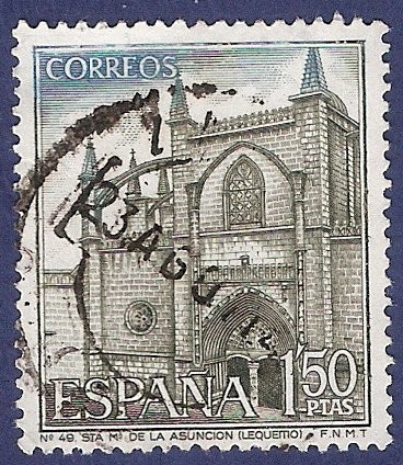 Edifil 1984 Sta. María de la Asunción 1,50 (último)