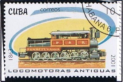 Locomotoras antiguas 1863