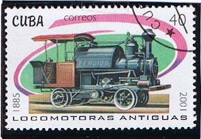 Locomotoras Antiguas 1885