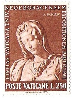 POSTE VATICANE - EXPOSITIONEM PARTICIPAT CIVITAS VATICANA UNIV