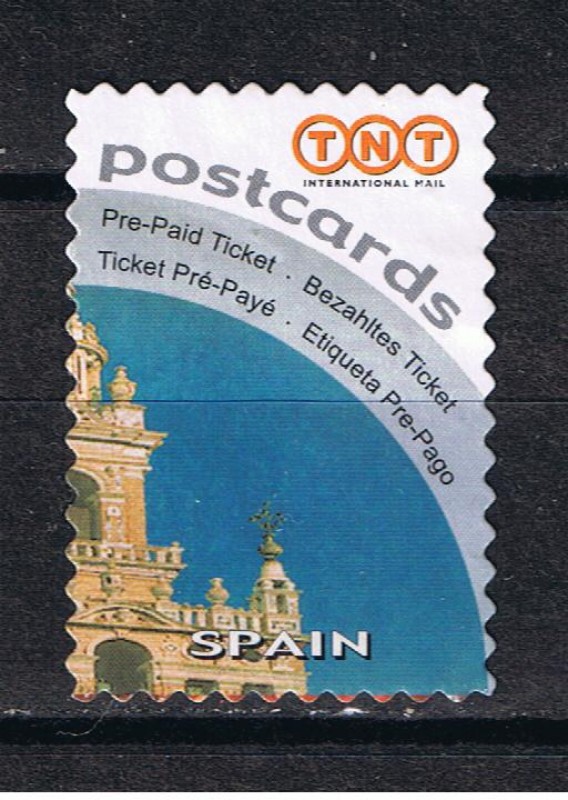 TNT  Etiqueta pre-pago    Postcards