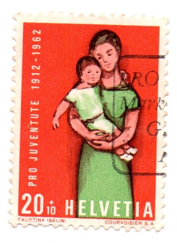 TIMBRES-PRO-JUVENTUD-1962(Serie de 5 valores)