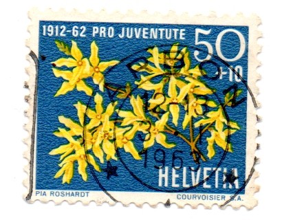 TIMBRES-PRO-JUVENTUD-1962(Serie de 5 valores)