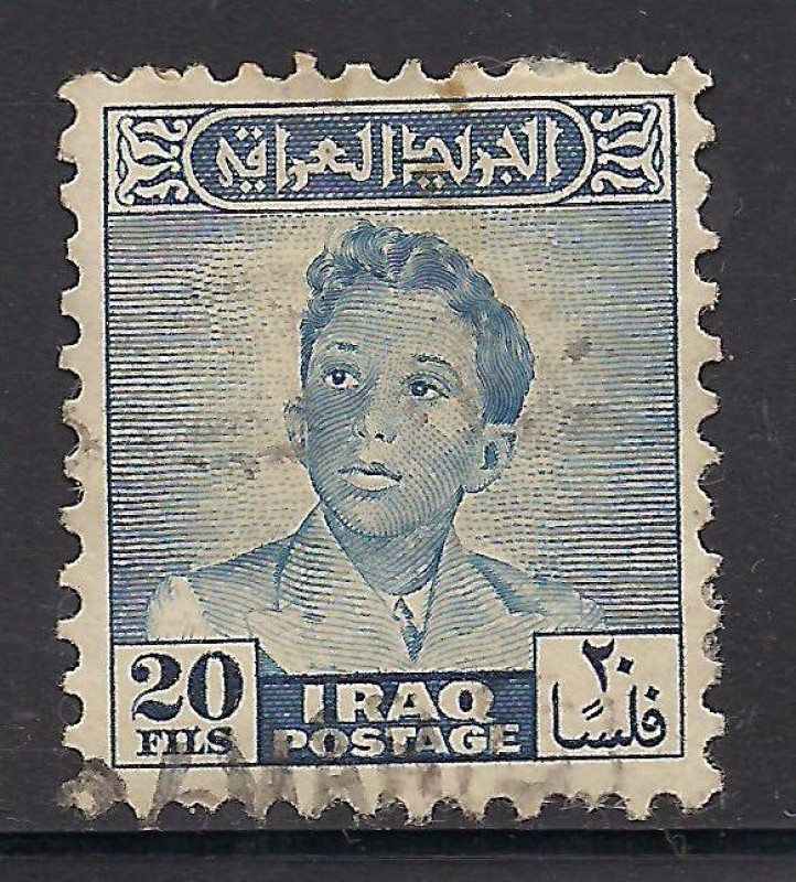 Rey Faisal II de Irak.