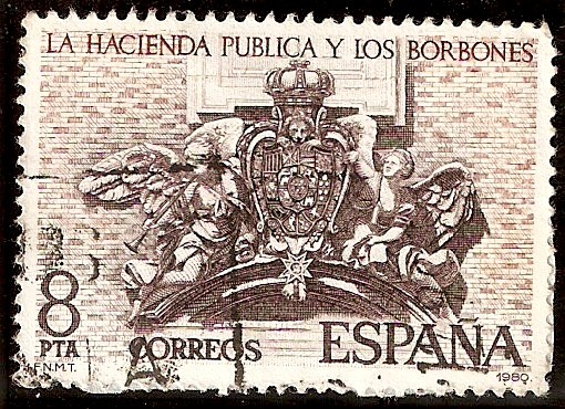 La Hacienda Pública y los Borbones. Escudo de armas de la Casa de la Audana de Madrid