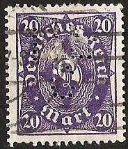 DEUTSCHES REICH - CORNETA POSTAL