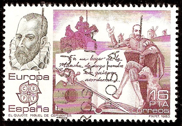 Europa-CEPT. Miguel de Cervante y el Quijote