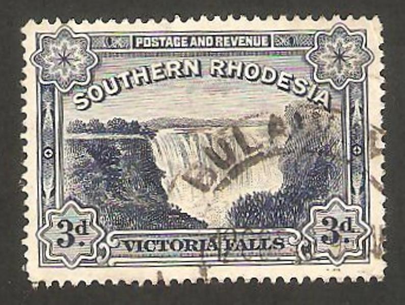 rhodesia del sur - cataratas del lago victoria