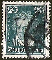 DEUTSCHES REICH - LUDWING VAN BEETHOVEN - COMPOSITOR. (1770 - 1827)