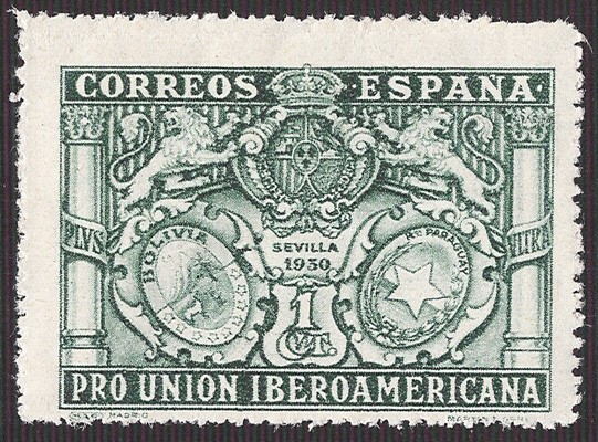 Pro Unión Iberoamericana. - Edifil 566
